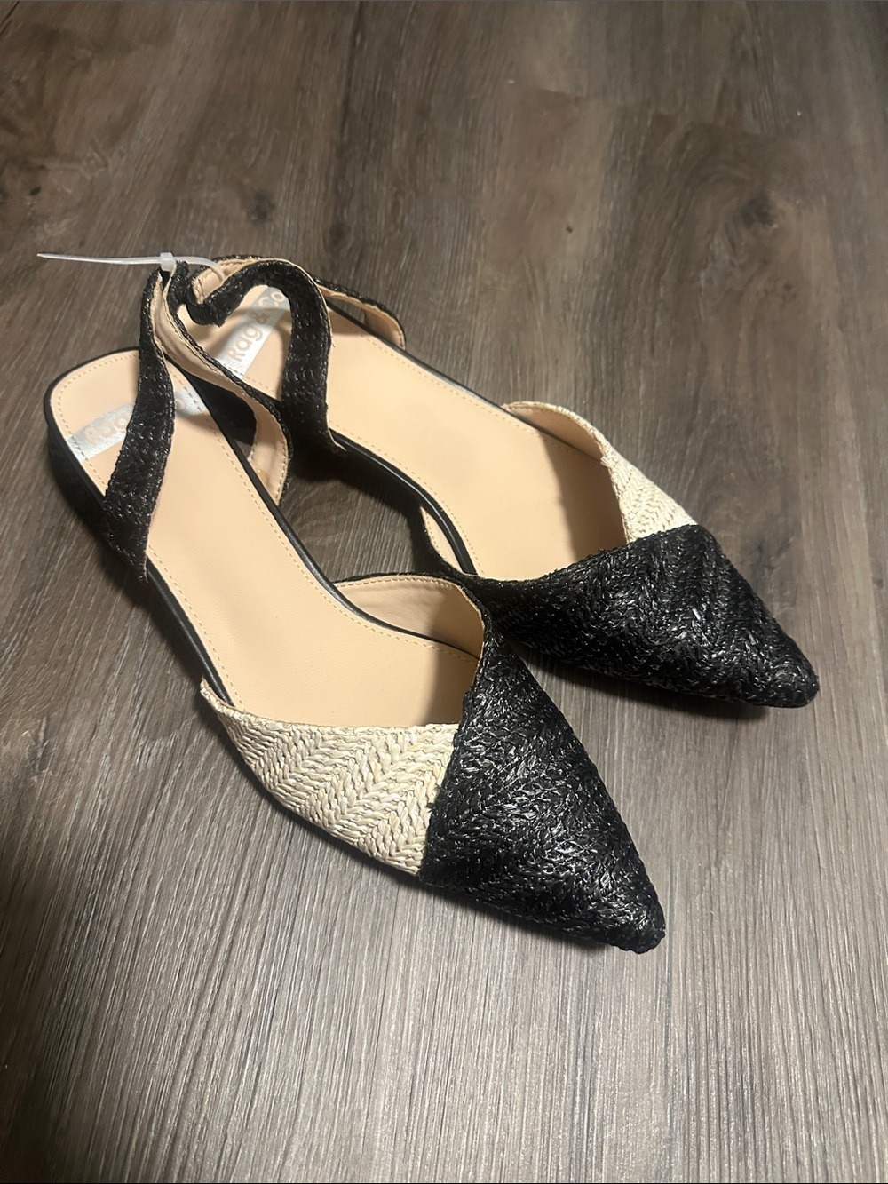 Rag and Co Womens Kinjay Pointy Toe Slingback Sandals size 9